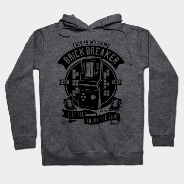 Classic Brick Breaker Hoodie by Z1